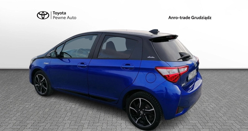 Toyota Yaris cena 67900 przebieg: 82231, rok produkcji 2017 z Grudziądz małe 232
